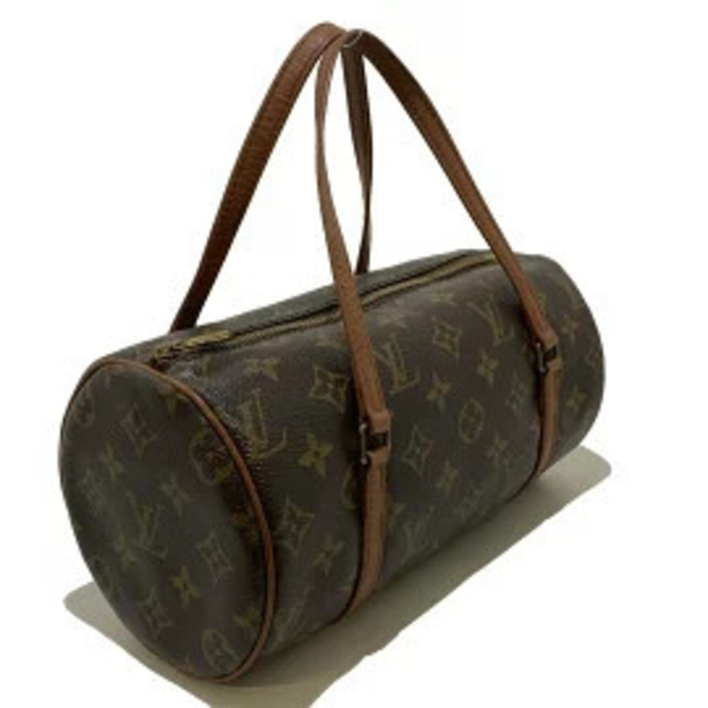 Louis Vuitton Papillon Handbag Monogram Canvas Brown
